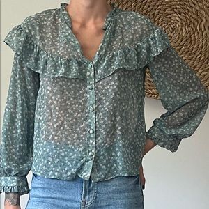 Zara long sleeve shirt